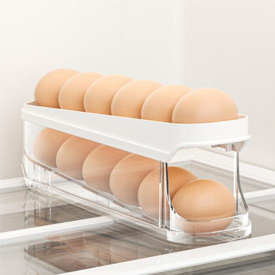 Rolling Egg Rack 2 Tier