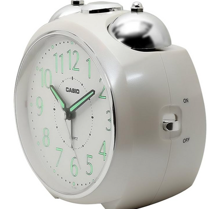 Casio Analog Table Clock White Tq-369-7Df