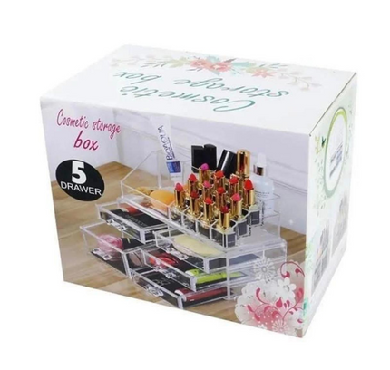Cosmetic Storage Box 5 Drawers
