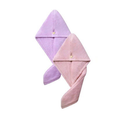 Hair Drying Microfiber Towel Wrap Turban