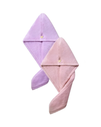 منشفة تجفيف الشعر المصنوعة من الألياف الدقيقة