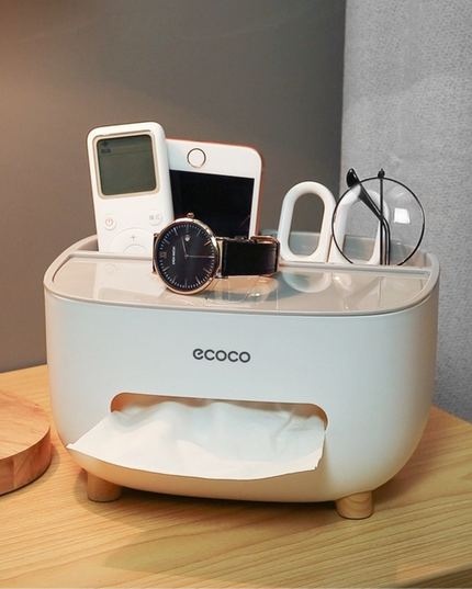 Multifunction Desktop Tissue Box
