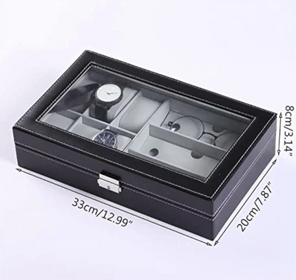 Watch Glasses Storage Box 6+3 Slots