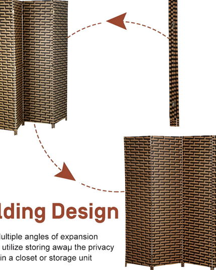 Foldable Privacy Screen Room Partition