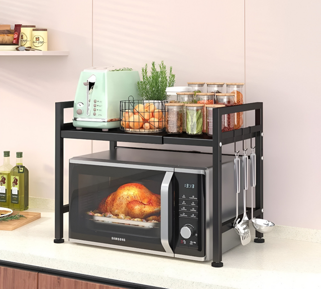 رف معدني للفرن