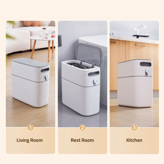 Narrow Trash Can 8 Liter