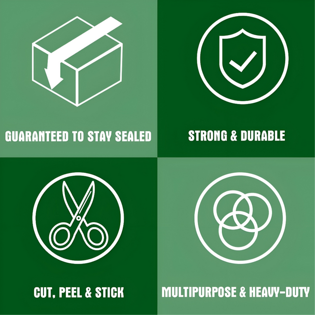 شريط التشيلو الشفاف 48 مم 100 ياردة