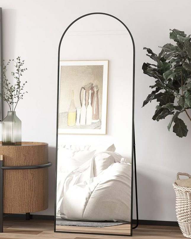 Aluminium Frame Metal Standing Mirror