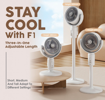 مروحة تدوير الهواء المحمولة F1