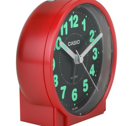 Casio Analog Beep Alarm Table Clock Tq-228-4Df