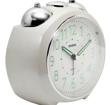 Casio Analog Table Clock White Tq-369-7Df