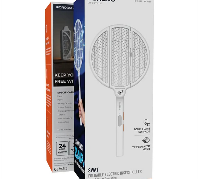 Porodo Lifestyle Swat Foldable Electric Insect Killer