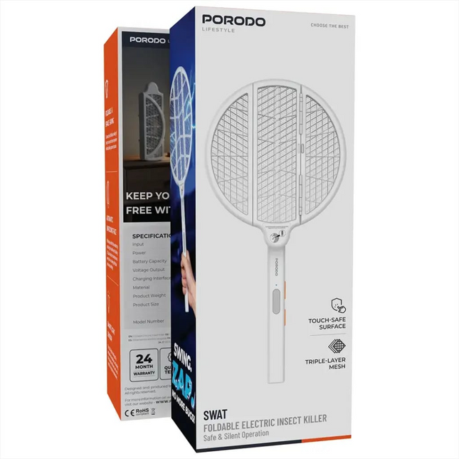 Porodo Lifestyle Swat Foldable Electric Insect Killer