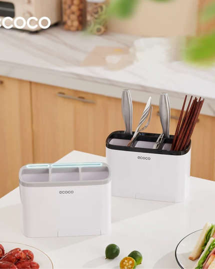 Wall-Mounted Utensil Storage Rack