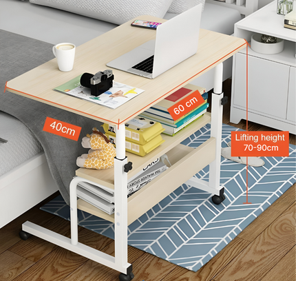 Laptop Stand Wooden Adjustable Shelve