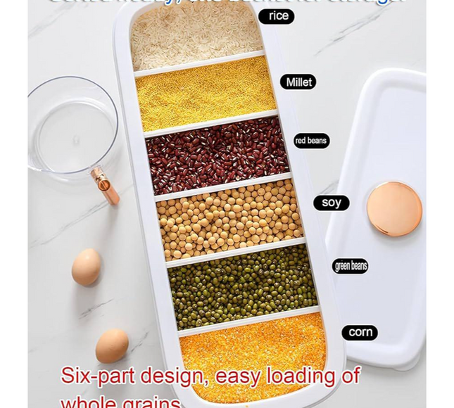 موزع حبوب بستة شبكات