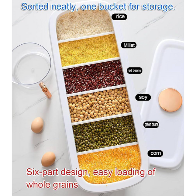 موزع حبوب بستة شبكات