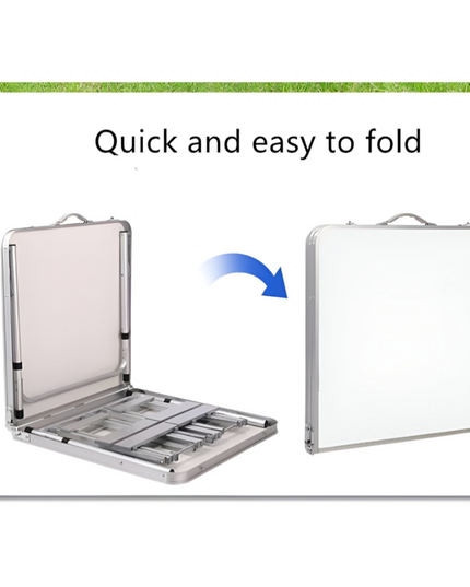 Foldable Outdoor Picnic Table with Umbrella hole