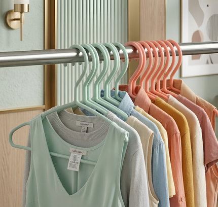 Clothes Hangers Steel 8 Pcs Set