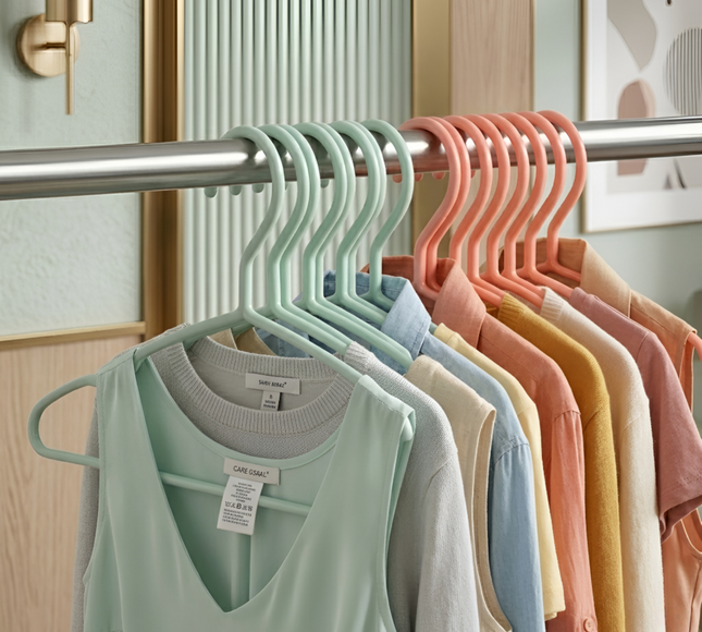 Clothes Hangers Steel 8 Pcs Set