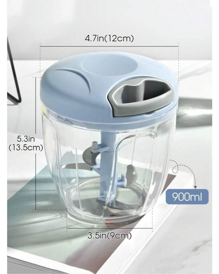 Easy Spin Cutter Vegetable Chopper