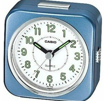 Casio Analog Table Alarm Clock Tq-143S-2Df