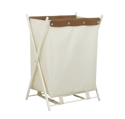 Foldable Laundry Basket White