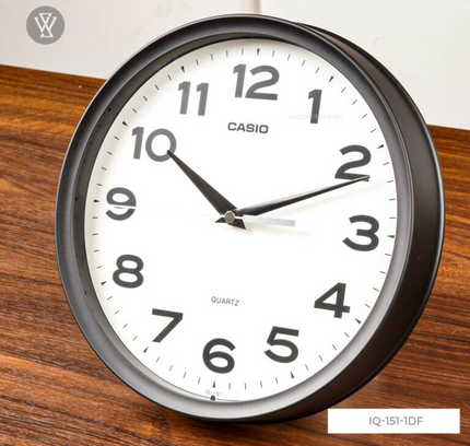 Casio Wall Analog Clock Round IQ151-1DF