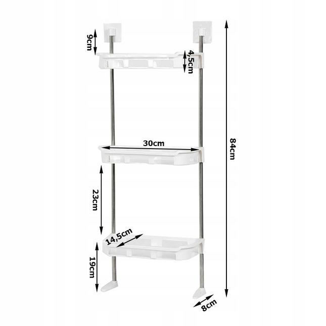 Toilet Shelf 3 Layer