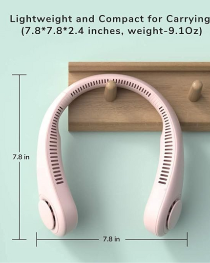 Mini Portable Air Cooling Bladeless Neck Fan