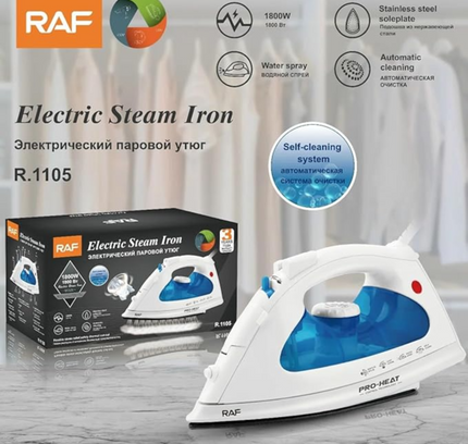 Raf Electric Steam Iron R.1105