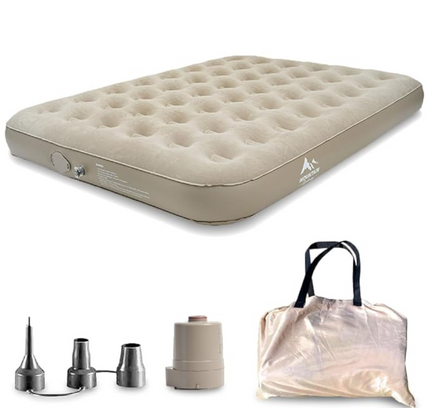 Inflatable Double Size Bed Automatic Pump 190X135X25Cm