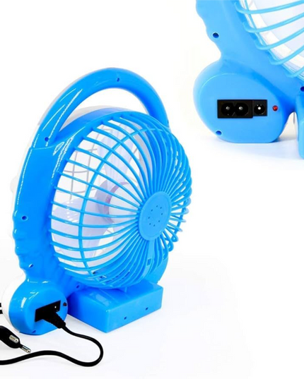 Portable Mini Fan with Led Light JR-5500