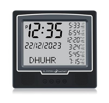 ساعة الأذان الرقمية الفاتحة FAJ-115