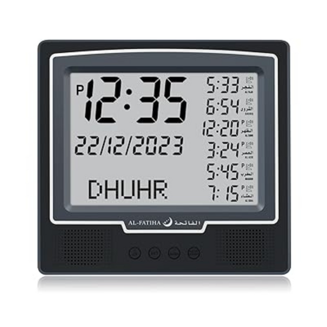 ساعة الأذان الرقمية الفاتحة FAJ-115
