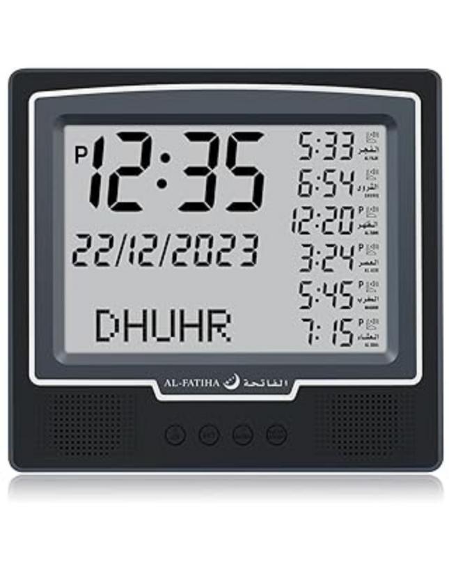 Azan Digital Clock AL FATIHA  FAJ-115