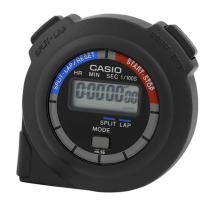 Casio Digital Dial Synthetic Band Stop Watch Hs-3