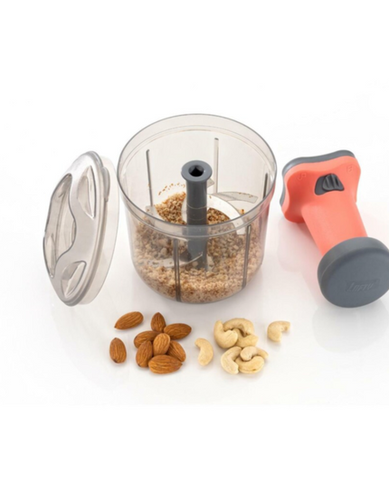 مفرمة يدوية بالضغط والدفع