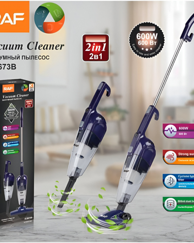 RAF 2 in 1 Vacuum Cleaner