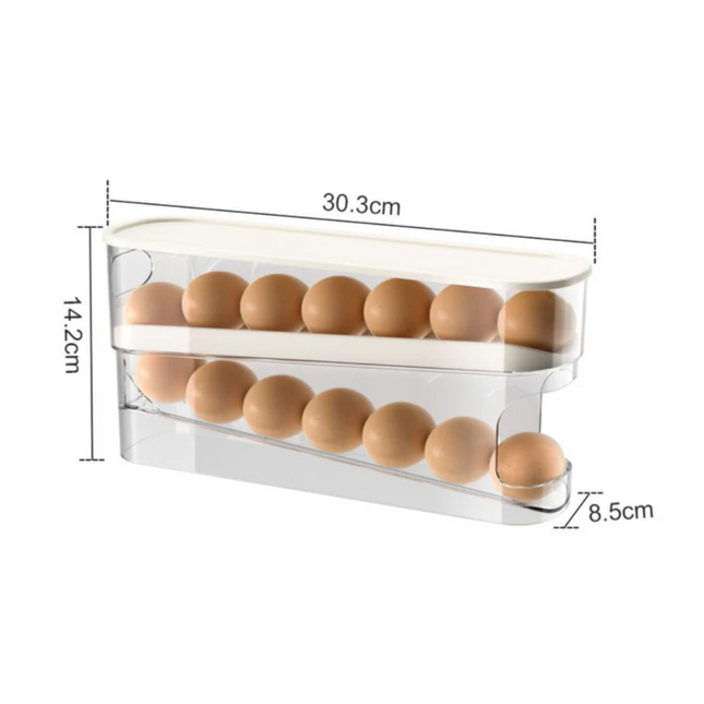 Rolling Egg Rack 2 Tier