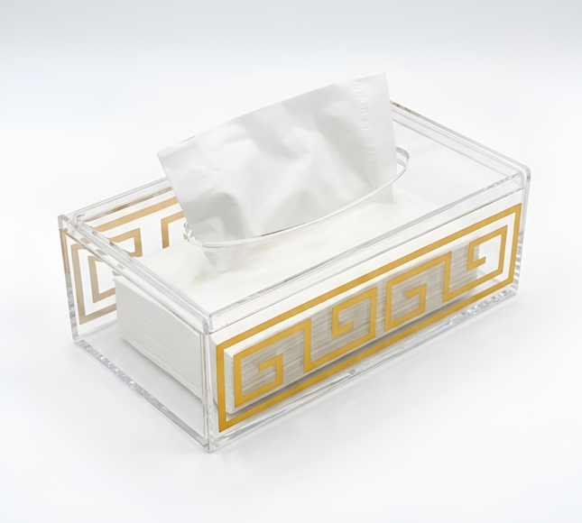 Acrylic Tissue Box Clear