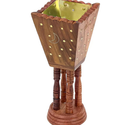 Wooden Bakhoor Burner