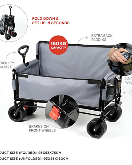 Wagon Trolley 2 in 1 Chair