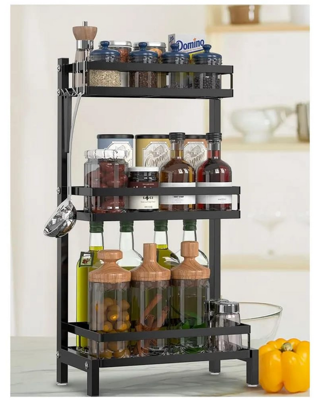 Kitchen Spice Rack 3 Tier