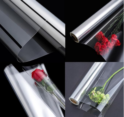 Transparent Wrapping Paper Rolls 20 Meter