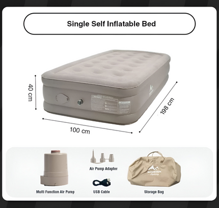 Portable Inflatable Bed Single With Inflating Pump
