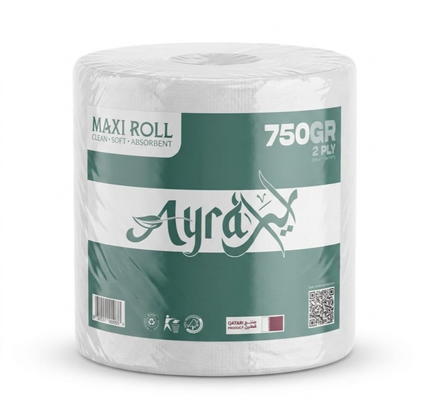 Ayra Maxi Roll Tissue 750Gr 2Ply