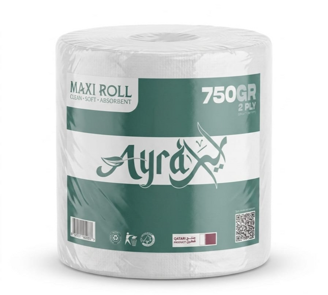 Ayra Maxi Roll Tissue 750Gr 2Ply