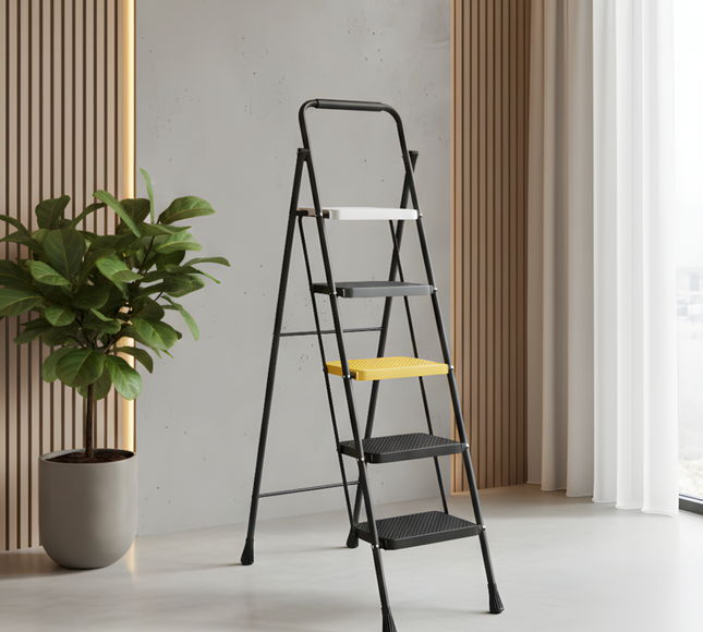 5 Step Ladder Folding With Handgrip