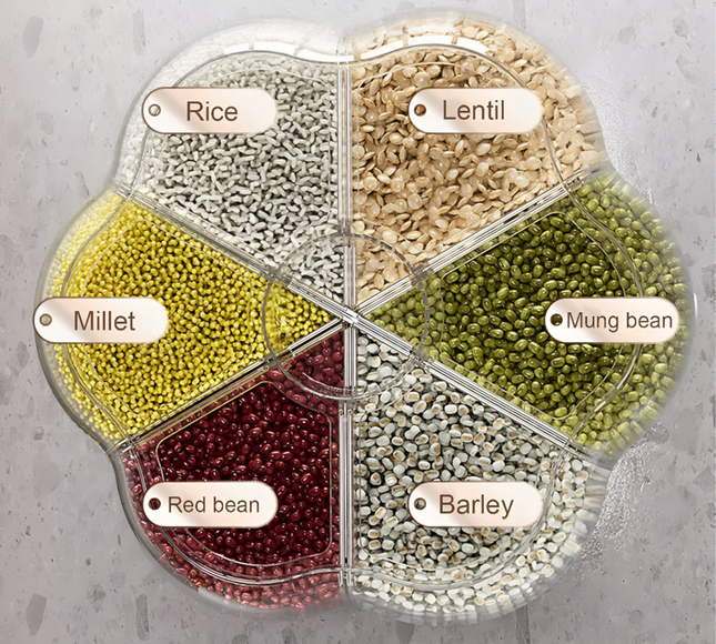 برميل أرز دوار 360 درجة